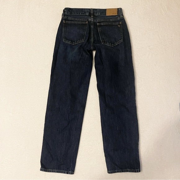 Madewell Low Rise Perfect Vintage Straight Classic Preppy Jean Lilycrest Wash - Picture 3 of 9